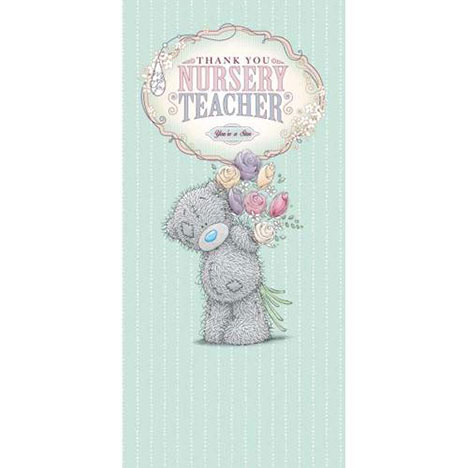 Thank You Nursery Teacher Me to You Bear Card £1.89